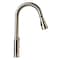 Alfi Brand Brushed Nickel Gooseneck Pull Down Kitchen Faucet ABKF3480-BN - alternate 4